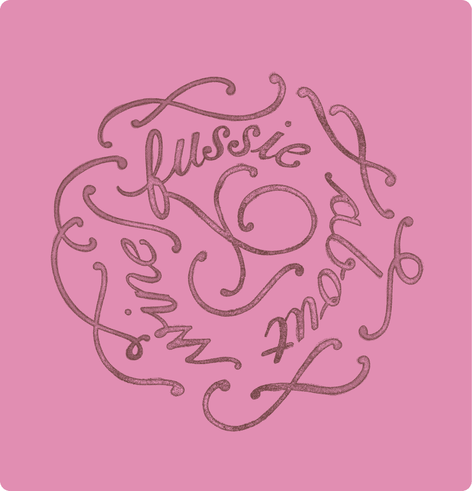 Fussie Circle Stamp